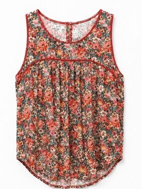 Maurices Floral Sleeveless Camisole - Red Multi